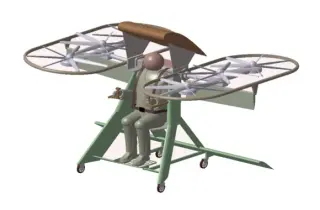 Micor Technologies Advanced Individual Propellerpack VTOL Aircraft · 来源页主图