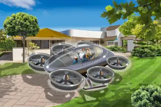 Applied eVTOL Concepts Epiphany FLYING CARpet · 来源页主图