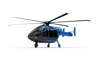 NASA Quiet Single Main Rotor · 来源页主图