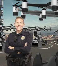 LIFT Aircraft HEXA Police · 来源页主图