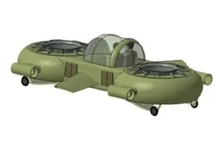 Micor Technologies Advanced Vehicle VTOL Aircraft (AVVA) · 来源页主图