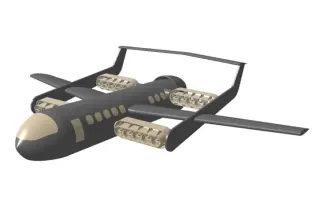 Micor Technologies Advanced Vehicle VTOL Large Jet Aircraft (AVVLJA) · 来源页主图
